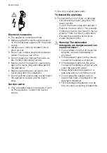 Preview for 4 page of Electrolux GA60LI220 User Manual