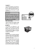 Preview for 7 page of Electrolux ICF100E Instructions For Use Manual