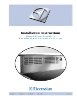 Preview for 20 page of Electrolux ICON E30DD75ESS Installation Instructions Manual