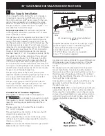 Preview for 4 page of Electrolux ICON Professional E36GF76JPS Installation Instructions Manual