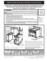 Preview for 9 page of Electrolux ICON Professional E36GF76JPS Installation Instructions Manual