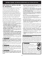 Preview for 10 page of Electrolux ICON Professional E36GF76JPS Installation Instructions Manual