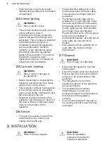 Preview for 6 page of Electrolux IK2581BNR User Manual