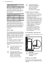 Preview for 8 page of Electrolux IK2581BNR User Manual