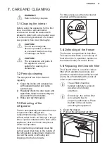 Preview for 17 page of Electrolux IK2581BNR User Manual