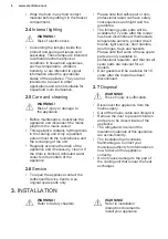 Preview for 6 page of Electrolux IK2670BNR User Manual