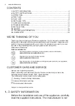 Preview for 2 page of Electrolux IK277BN User Manual