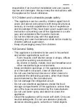 Preview for 3 page of Electrolux IK277BN User Manual