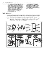 Preview for 18 page of Electrolux IK277BN User Manual