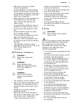 Preview for 5 page of Electrolux IK2915BL User Manual