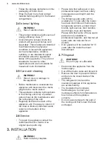 Preview for 6 page of Electrolux IK2915BL User Manual