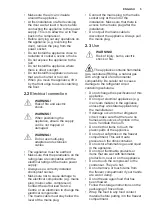 Preview for 5 page of Electrolux IK301BN User Manual