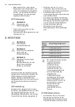 Preview for 26 page of Electrolux IK301BN User Manual