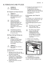 Preview for 35 page of Electrolux IK307BN User Manual