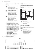 Preview for 8 page of Electrolux IK307BNL User Manual