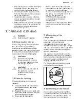 Preview for 17 page of Electrolux IK307BNL User Manual