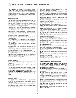 Preview for 2 page of Electrolux Insight EKG6049 User Manual