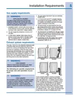 Preview for 5 page of Electrolux IQ-TOUCH EIGD55H IW Installation Instructions Manual