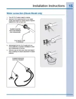 Preview for 15 page of Electrolux IQ-TOUCH EIGD55H IW Installation Instructions Manual