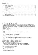 Preview for 2 page of Electrolux Juno JCF94181 User Manual