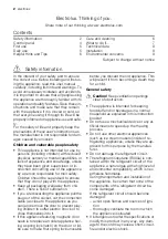 Preview for 2 page of Electrolux Juno JUG94881 User Manual