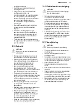 Preview for 61 page of Electrolux KBB5T Operating Instructions Manual