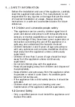 Preview for 3 page of Electrolux KDFEC40UX User Manual