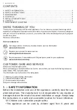 Preview for 2 page of Electrolux KFIA19R User Manual