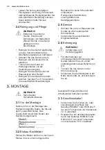 Preview for 30 page of Electrolux KHS641X User Manual