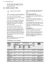 Preview for 14 page of Electrolux KOHGH00XA User Manual