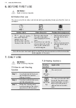 Preview for 10 page of Electrolux KOIGH00KA User Manual