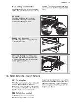 Preview for 13 page of Electrolux KOIGH00KA User Manual