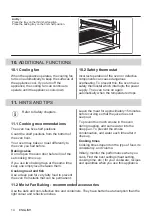 Preview for 14 page of Electrolux KOIGH00KA2 User Manual