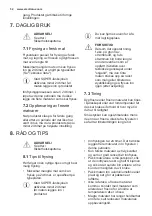 Preview for 52 page of Electrolux LCB1AF10W0 User Manual