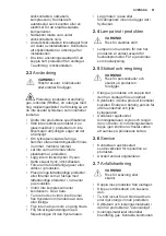 Preview for 61 page of Electrolux LCB1AF10W0 User Manual