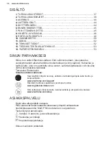 Preview for 36 page of Electrolux LCB1AF14W0 LCB3LF20W0 User Manual