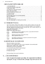 Preview for 2 page of Electrolux LCB3LD26W0 User Manual