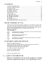 Preview for 19 page of Electrolux LCB3LD26W0 User Manual