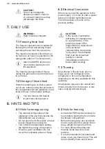 Preview for 28 page of Electrolux LCB3LD26W0 User Manual