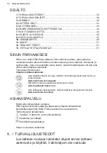 Preview for 36 page of Electrolux LCB3LD26W0 User Manual