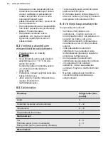 Preview for 46 page of Electrolux LCB3LD26W0 User Manual