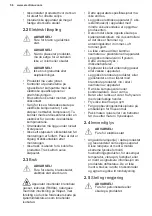 Preview for 56 page of Electrolux LCB3LD26W0 User Manual