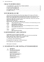 Preview for 14 page of Electrolux LFG335W User Manual