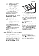 Preview for 21 page of Electrolux LFG335W User Manual