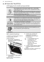 Preview for 48 page of Electrolux LFG335W User Manual