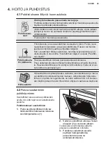 Preview for 45 page of Electrolux LFV436K User Manual