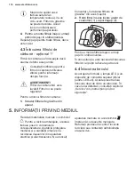 Preview for 114 page of Electrolux LFV436K User Manual