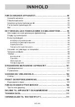 Preview for 86 page of Electrolux LNT5ME32W0 User Manual