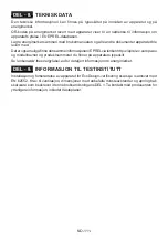 Preview for 111 page of Electrolux LNT5ME32W0 User Manual