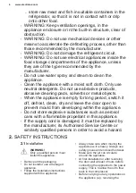 Preview for 4 page of Electrolux LNT5NF33W3 User Manual